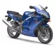 Kawasaki ZZR 600 2005 - Blau Version - Dekorset
