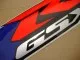 Suzuki GSX-R 1000 2004 - Weiß/Blaue Version - Dekorset