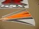 Suzuki GSX-R 1000 2007 - Orange/Schwarze Version - Dekorset