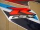 Suzuki GSX-R 1000 2007 - White/Blue Version - Decalset