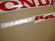 Honda CBR 600RR 2006 - Schwarze Version - Dekorset