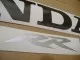 Honda CBR 600RR 2007 - Grau/Weiß/Schwarze Version - Dekorset