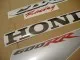 Honda CBR 600RR 2007 - Weiß/Schwarz/Silber Version - Dekorset