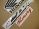 Honda CBR 600RR 2008 - Silber Version - Dekorset