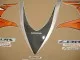Honda CBR 1000RR 2010 - Orange/Silber Version - Dekorset