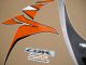 Honda CBR 1000RR 2010 - Orange/Silver Version - Decalset