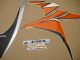 Honda CBR 1000RR 2010 - Orange/Silver Version - Decalset