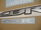 Honda CBR 250R 2011 - Rot/Silber Version - Dekorset