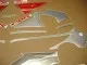 Honda CBR 600 F4 2000 - Silber/Rote Version - Dekorset