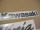 Kawasaki ZX-6R 2006 - Schwarze Version - Dekorset