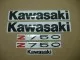 Kawasaki Z 750 2006 - Silber Version - Dekorset