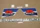 Suzuki GSX-R 1000 2011 - Weiß/Blaue Version - Dekorset