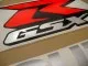 Suzuki GSX-R 1000 2008 - Blaue Version - Dekorset