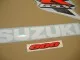 Suzuki GSX-R 600 2008 - Weiß/Blaue Version - Dekorset