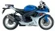 Suzuki GSX-R 600 2012 - Weiß/Blaue Version - Dekorset