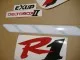 Yamaha YZF-R1 RN01 1998 - Weiß/Rot Version - Dekorset