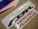 Honda CBR 1000RR 2012 - Weiße HRC Version - Dekorset