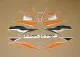 Honda CBR 600RR 2010 - Orange/Schwarze Version - Dekorset