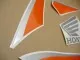 Honda CBR 600RR 2010 - Orange/Schwarze Version - Dekorset