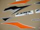 Honda CBR 600RR 2010 - Orange/Schwarze Version - Dekorset