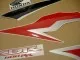 Honda CBR 600RR 2011 - Schwarz/Rote Version - Dekorset