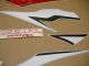 Honda CBR 600RR 2009 - Schwarz/Weiß/Rote Version - Dekorset