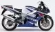Suzuki GSX-R 750 2001 - Weiß/Blaue Version - Dekorset