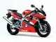 Yamaha YZF-R6 RJ03 2001 - Rote Version - Dekorset