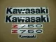 Kawasaki Z 750 2006 - Orange Version - Dekorset