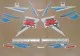Suzuki GSX-R 750 2006 - Weiß/Blaue Version - Dekorset