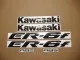 Kawasaki ER-6F 2006 - Grüne Version - Dekorset