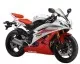 Yamaha YZF-R6 RJ11 2007 - White/Red Version - Decalset