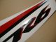 Yamaha YZF-R6 RJ11 2007 - White/Red Version - Decalset