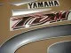 Yamaha TDM 850 4TX 2000 - Silber/Graue Version - Dekorset