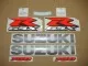Suzuki GSX-R 750 L1 2011 - Weiß/Blaue Version - Dekorset