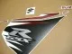 Suzuki GSX-R 750 L2 2012 - Schwarz/Rote Version - Dekorset