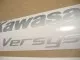Kawasaki Versys 650 2010 - Schwarze Version - Dekorset