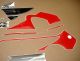 Honda CBR 600 F4 1999 - Rot/Schwarze Version - Dekorset
