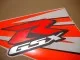 Suzuki GSX-R 1000 2009-2014 - Neon-Orange - Custom-Dekorset