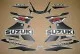 Suzuki GSX-R 600 2001-2003 - Schwarz-Matt - Custom-Dekorset