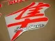 Suzuki Hayabusa 1999-2007 - Fluoreszierend-Rot - Custom-Dekorset