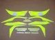 Honda CBR 1000RR 2008-2011 - Neon-Gelb - Custom-Dekorset