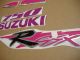 Suzuki GSX-R 750 1994 - Silber/Pinke Version - Dekorset