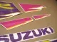 Suzuki GSX-R 750 1994 - Schwarz/Violett Version - Dekorset