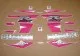 Suzuki GSX-R 600 2004-2005 - Pink - Custom-Dekorset