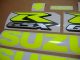 Suzuki GSX-R 750 Universal - Neon-Gelb - Custom-Dekorset