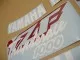 Yamaha YZF-1000R 1997 - Rot/Schwarze Version - Dekorset