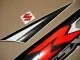Suzuki GSX-R 750 2004-2005 - Rot/Schwarz - Custom-Dekorset