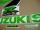 Suzuki GSX-R 1000 2005-2006 - Lime-Grün - Custom-Dekorset