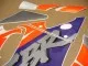 Honda CBR 900RR 1993 - Schwarz/Orange/Lila Version - Dekorset